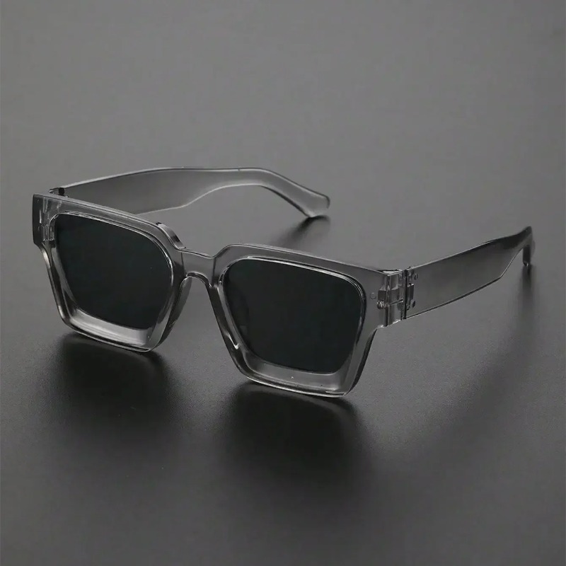 Photography Fashion - Unisex plastic zonnebril met vierkant montuur
