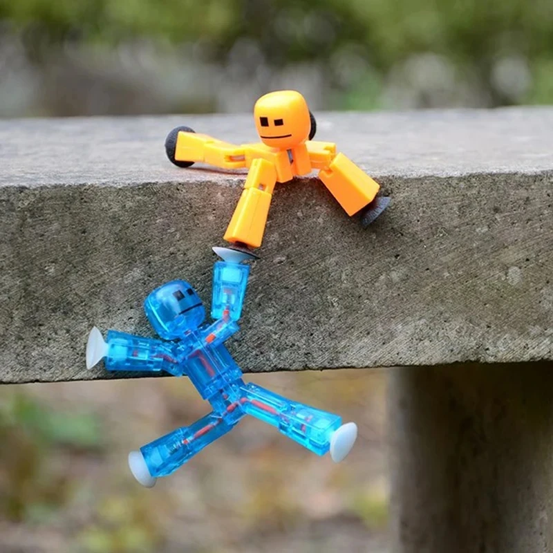 Photography Desk - Nieuwe Zuignap Stickbots Actiefiguren Poseerbare Kleverige