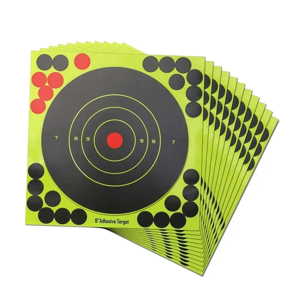 Photography Training - 100 Stuks Papieren Doelstickers Lijm Reactiviteit