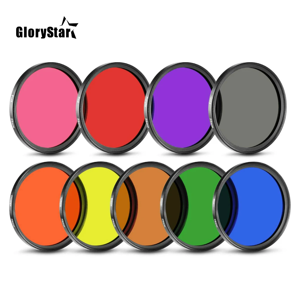 Photography Yellow Filter - Kleur Fld Oranje Rood Geel Groen
