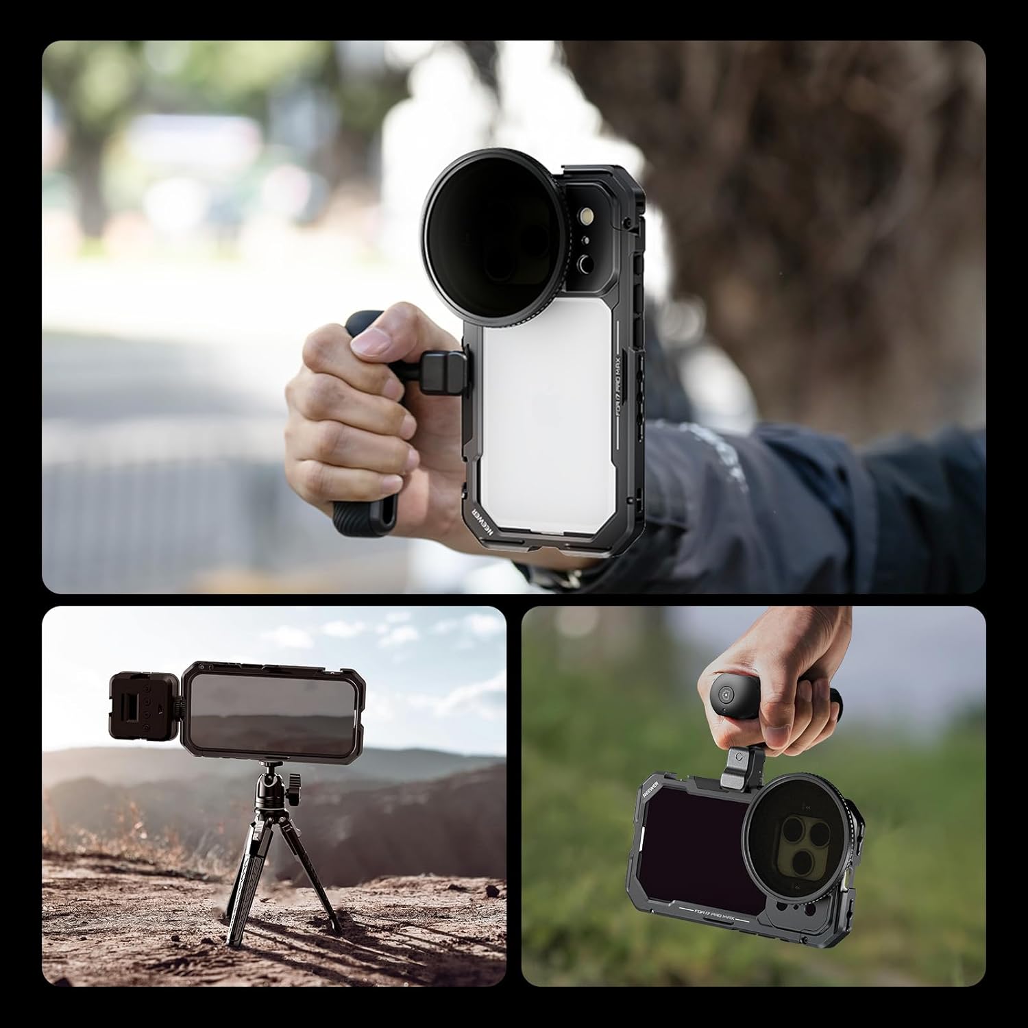 NEEWER Telefoonkooi voor iPhon - Camera Cage Rig recensie en prijs