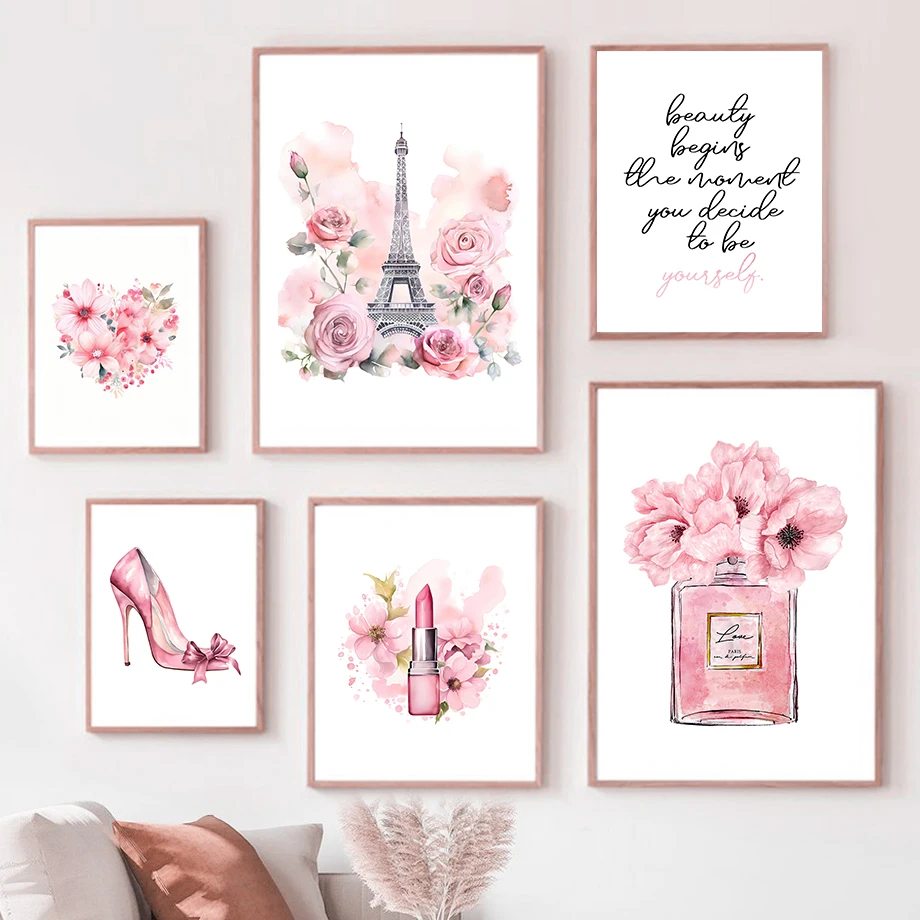 Parijs Mode Art Poster Roze Ei - Photography Trend recensie en prijs