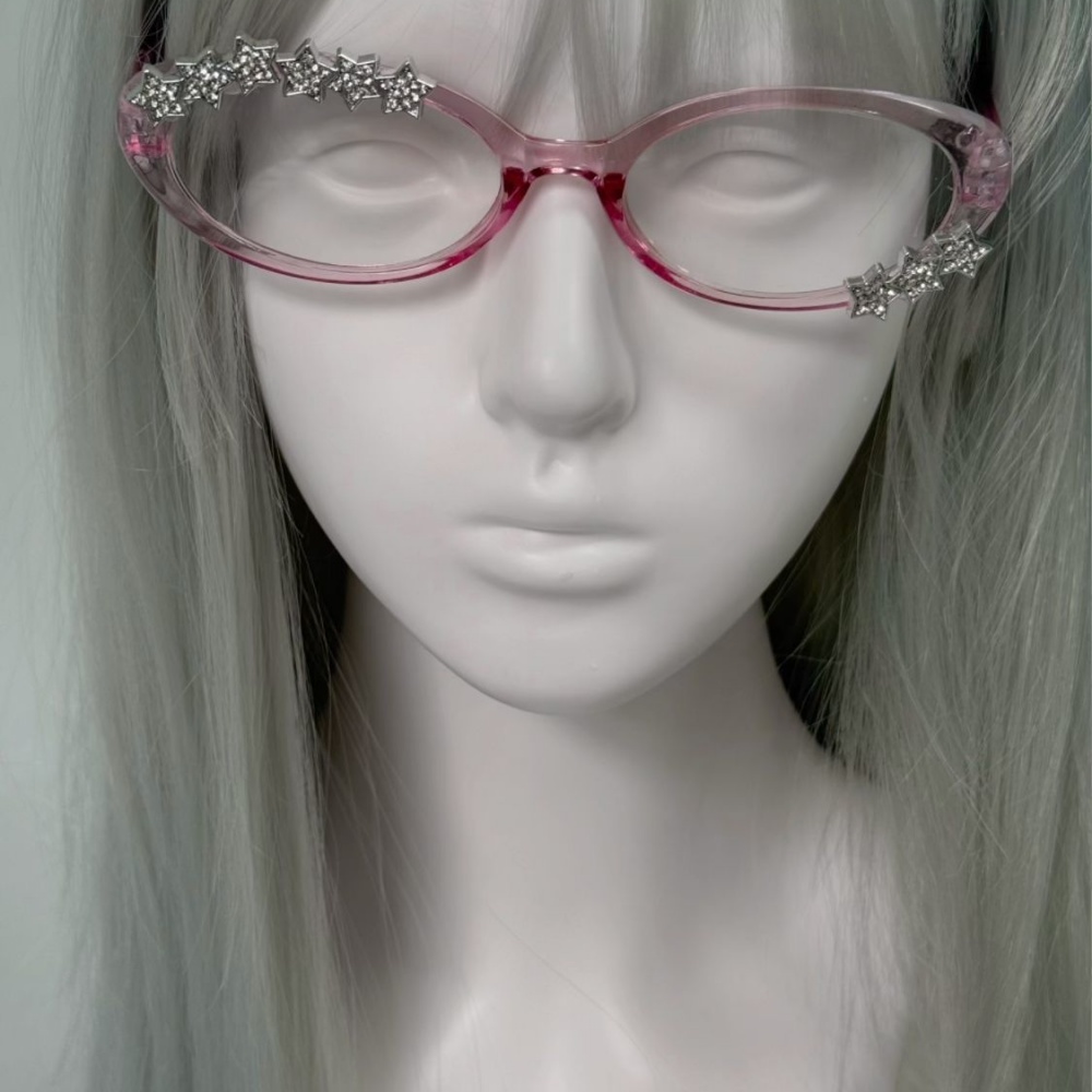 Y2K Ster Strass Cat Eye Decor  - Photography Fashion recensie en prijs