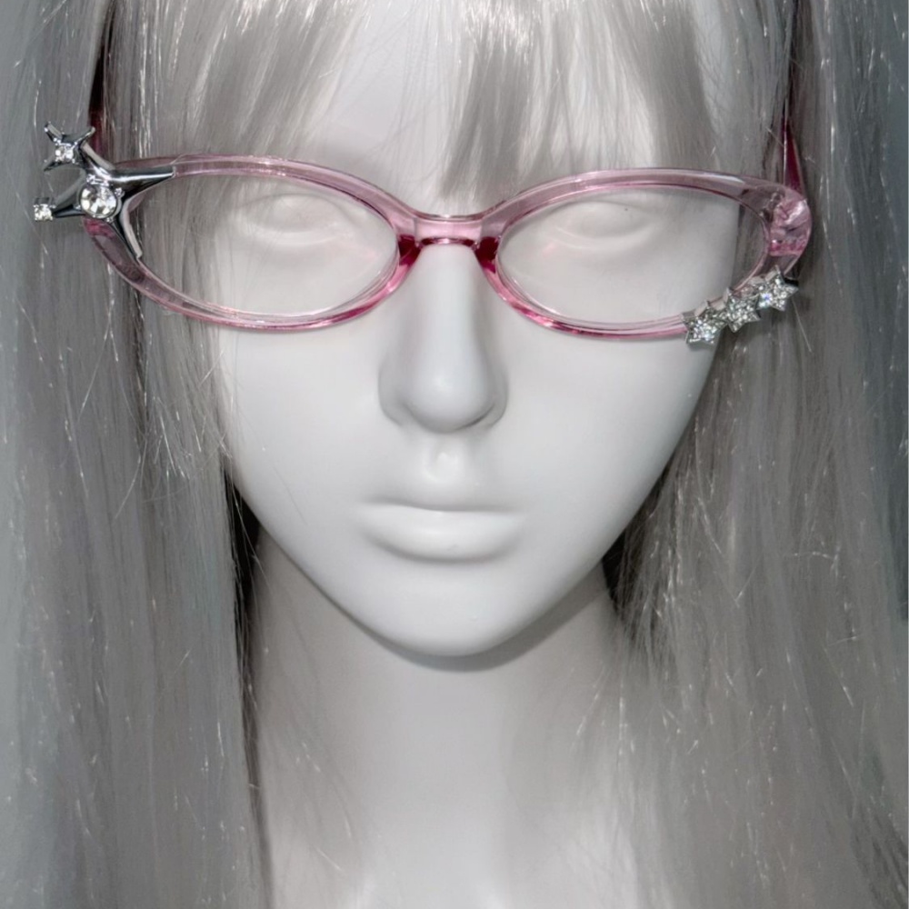 Y2K Ster Strass Cat Eye Decor  - Photography Fashion recensie en prijs