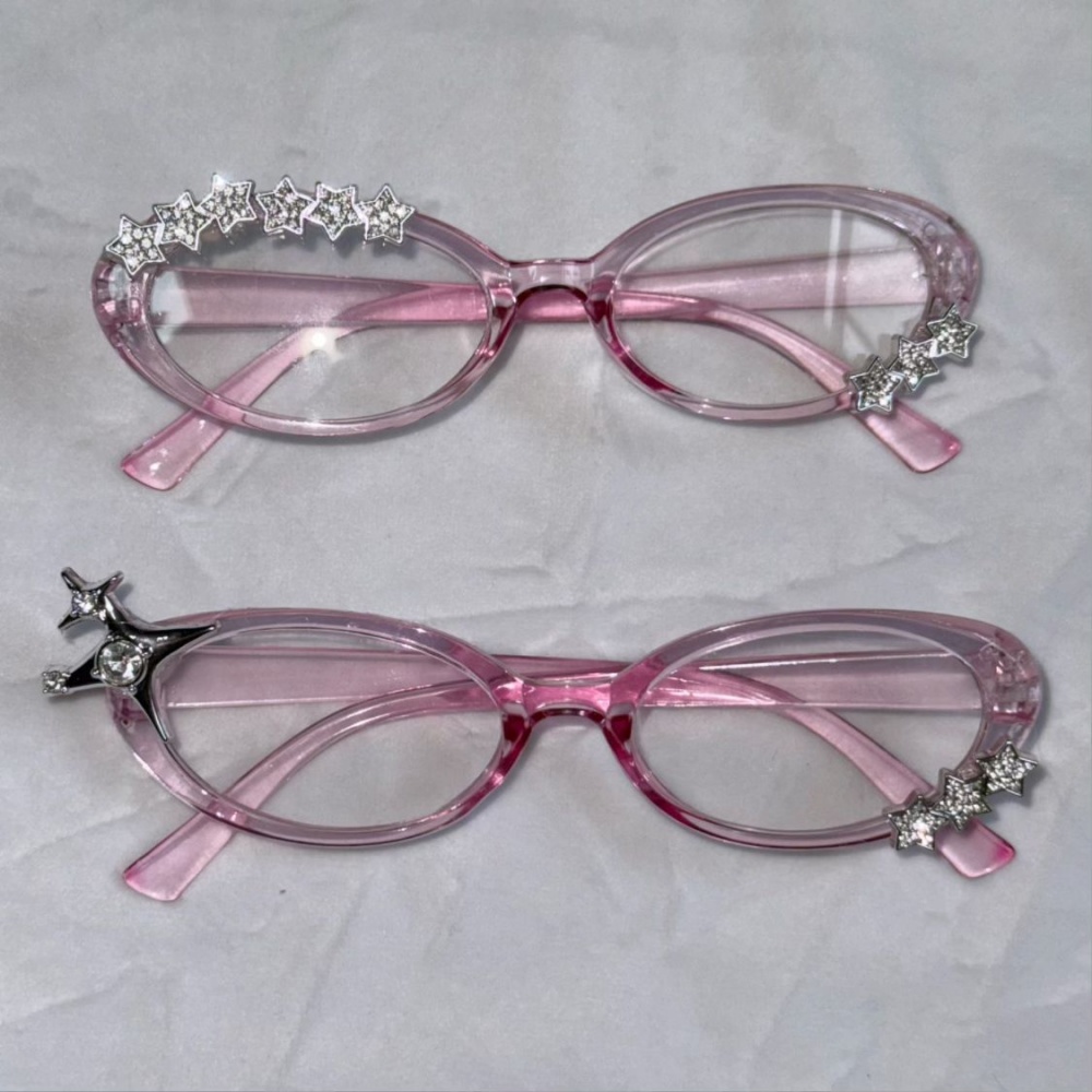 Y2K Ster Strass Cat Eye Decor  - Photography Fashion recensie en prijs
