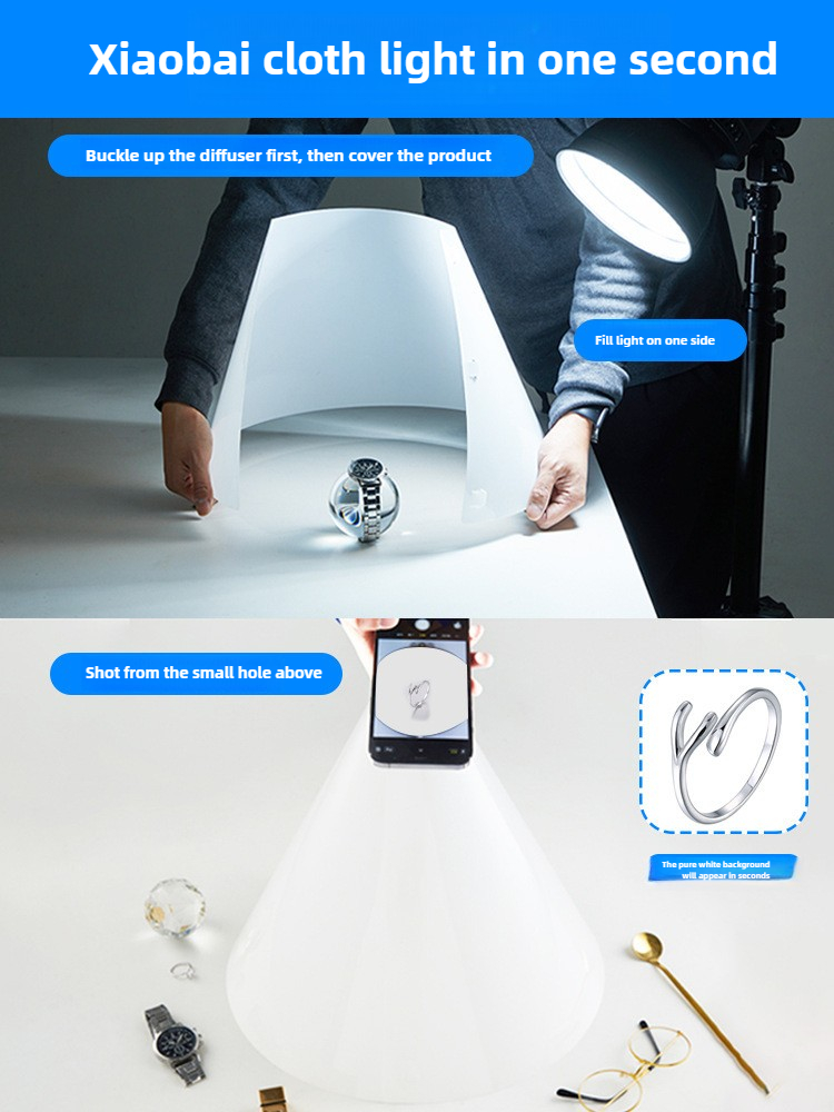 Lichtkegel flitsdiffusor voor  - Pop Up Flash Diffuser recensie en prijs