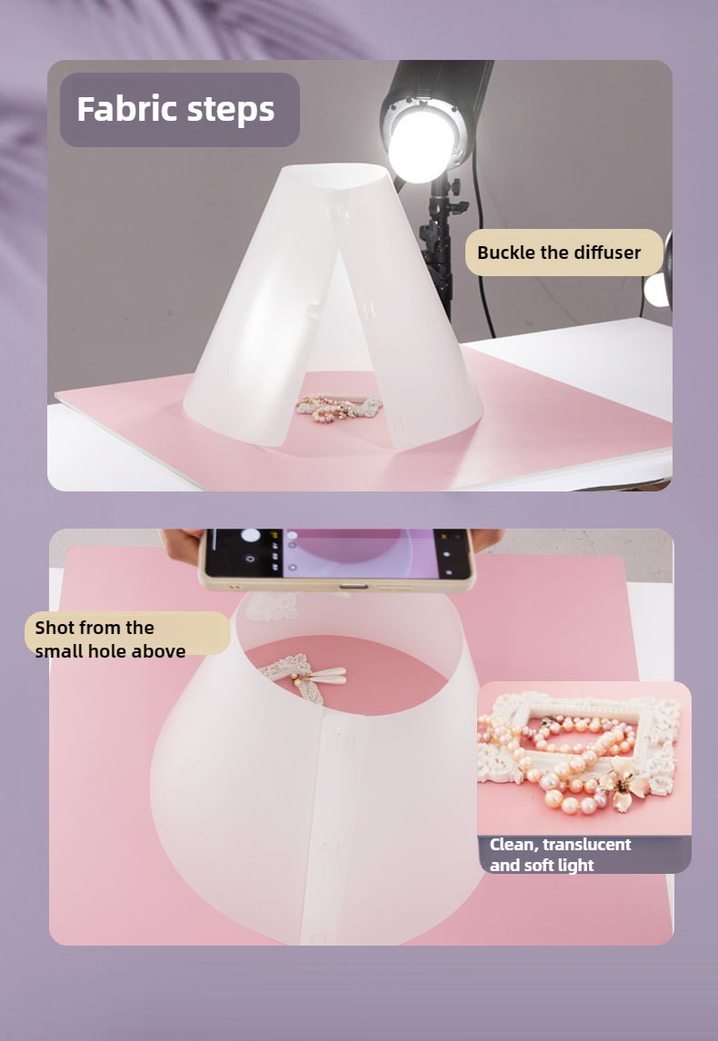 Lichtkegel flitsdiffusor voor  - Pop Up Flash Diffuser recensie en prijs