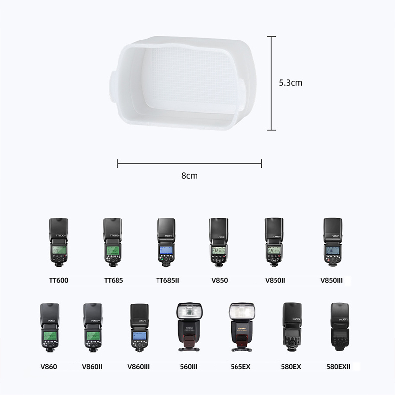Flash Diffuser Dome Bounce Fit - Pop Up Flash Diffuser recensie en prijs