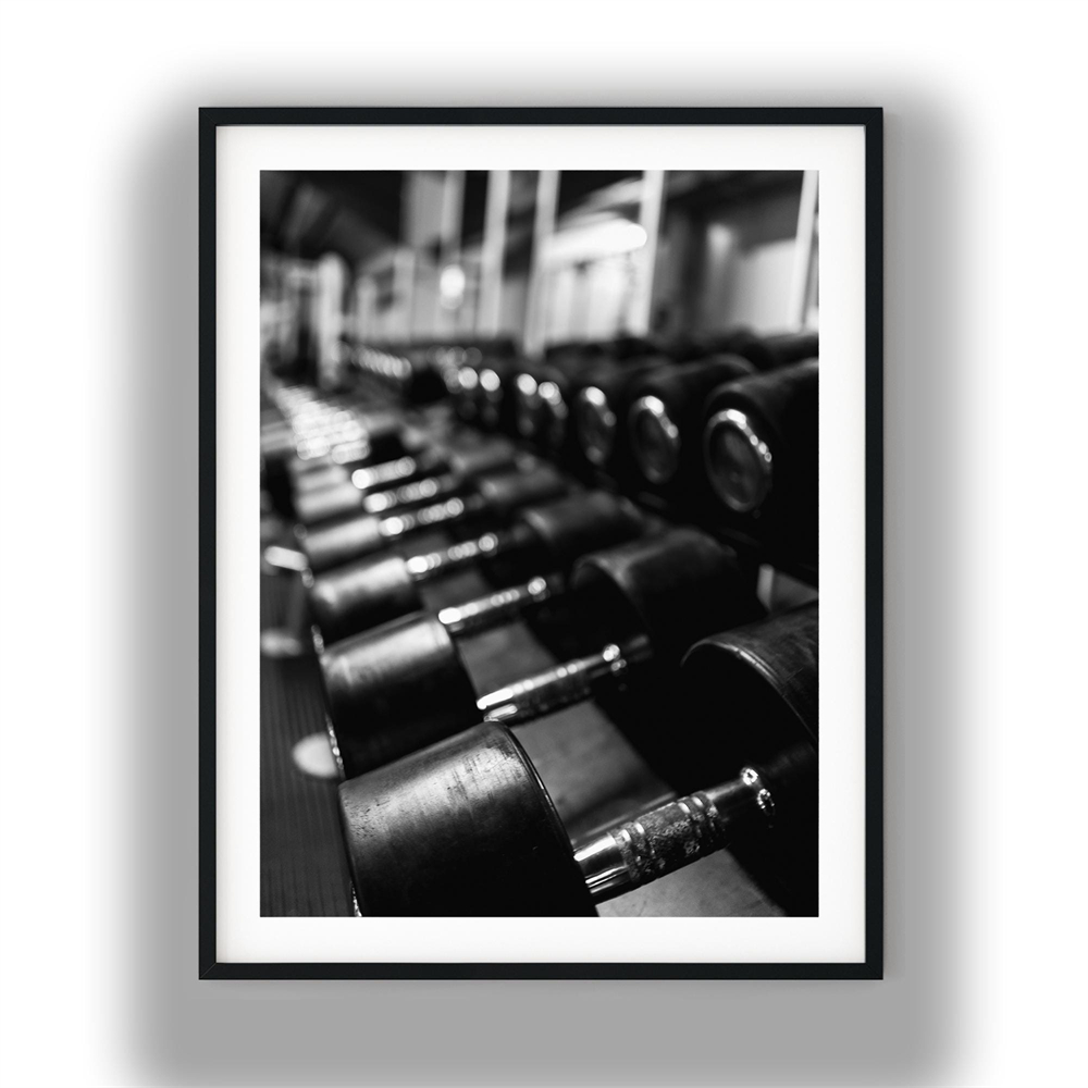 Zwart-wit boks poster vechter  - Photography Training recensie en prijs