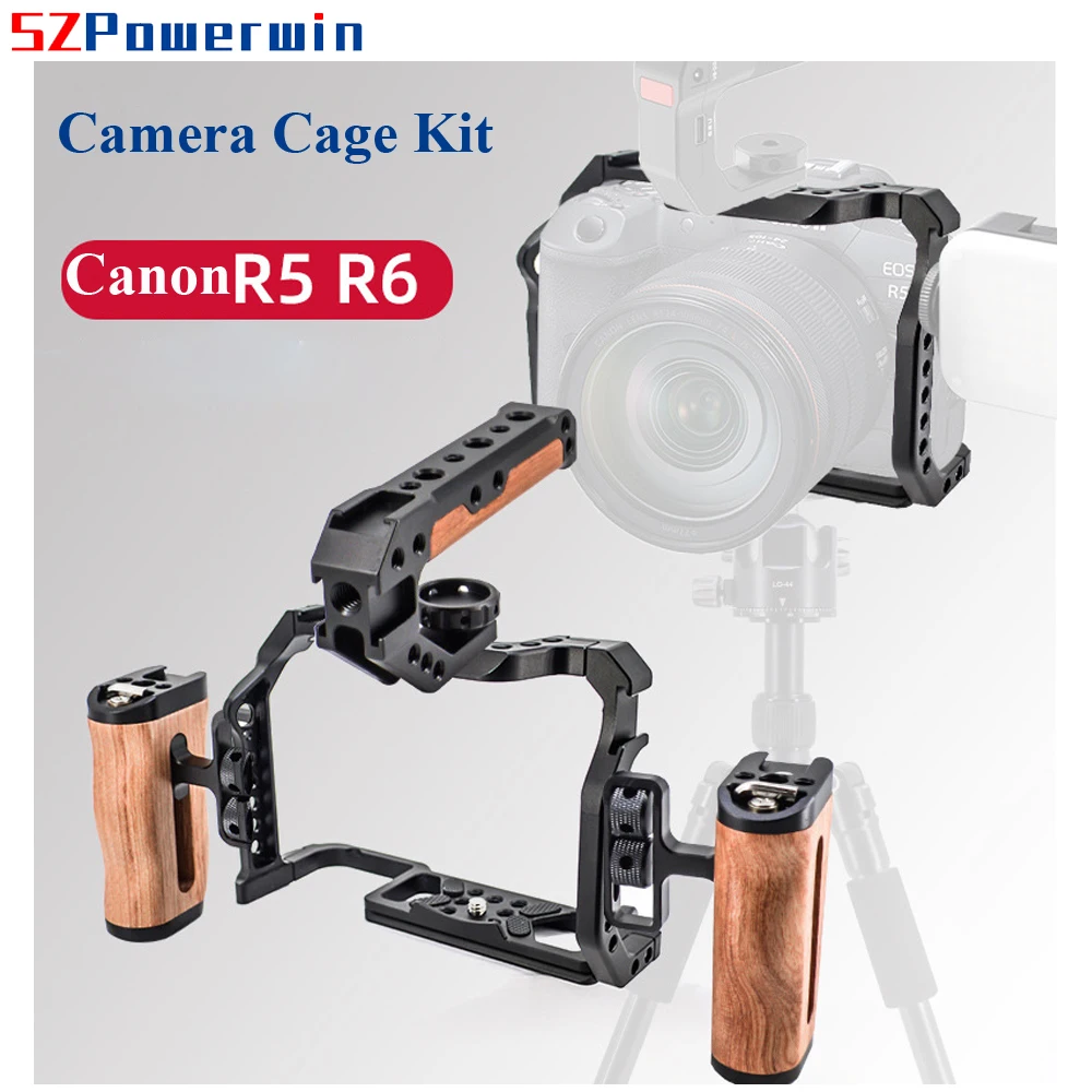 Powerwin Voor Canon EOS R5 R6  - Camera Cage Rig recensie en prijs