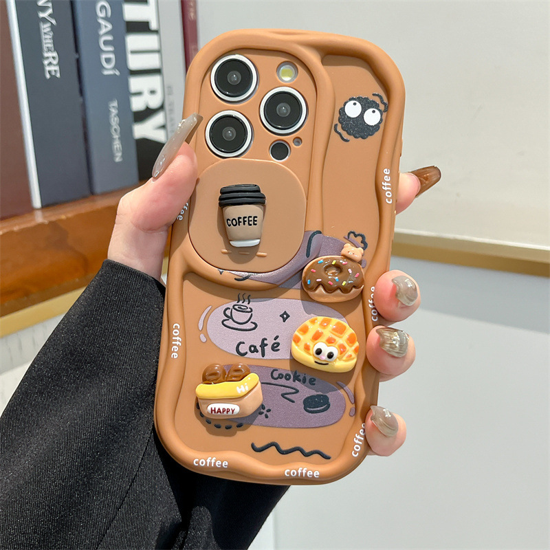 3D Cartoon Brood Telefoonhoesj - Camera Wrist Strap recensie en prijs