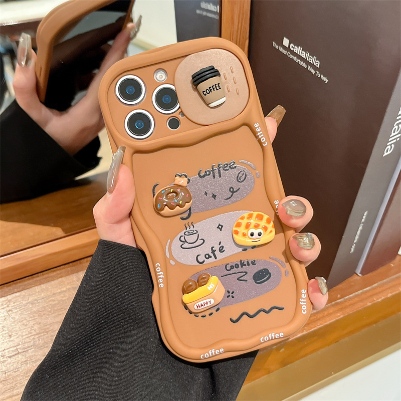 3D Cartoon Brood Telefoonhoesj - Camera Wrist Strap recensie en prijs