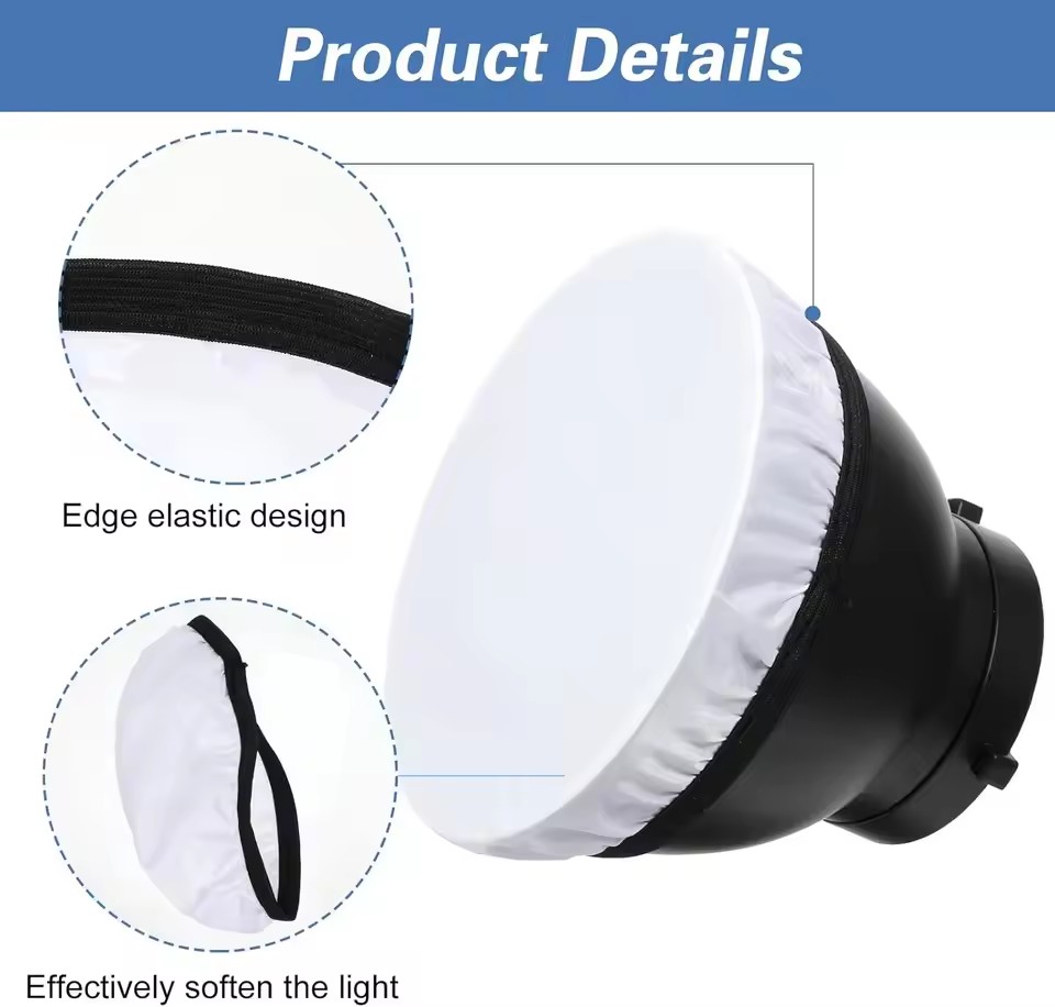 1/3/5/10 Stuks 7inch Fotografi - Pop Up Flash Diffuser recensie en prijs