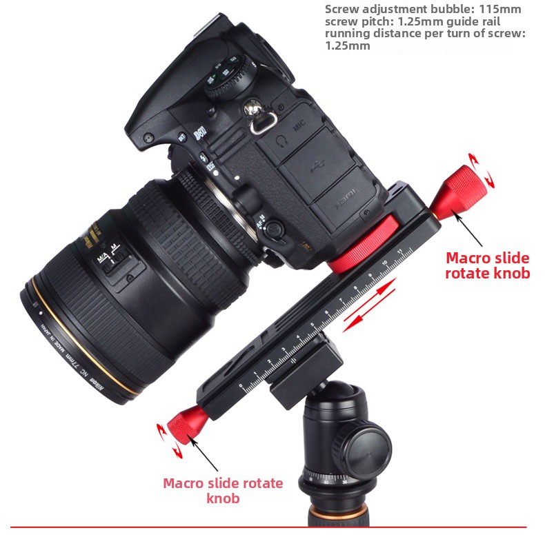 Macrofotografie PTZ Snelkoppel - Photography Gear recensie en prijs