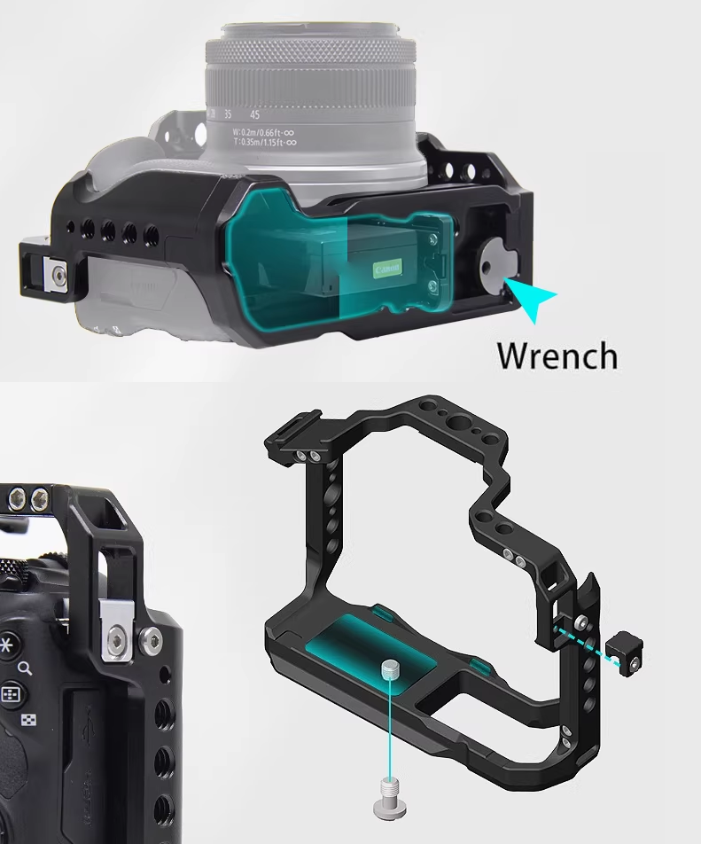R50 Camera Cage voor Canon EOS - Camera Cage Rig recensie en prijs