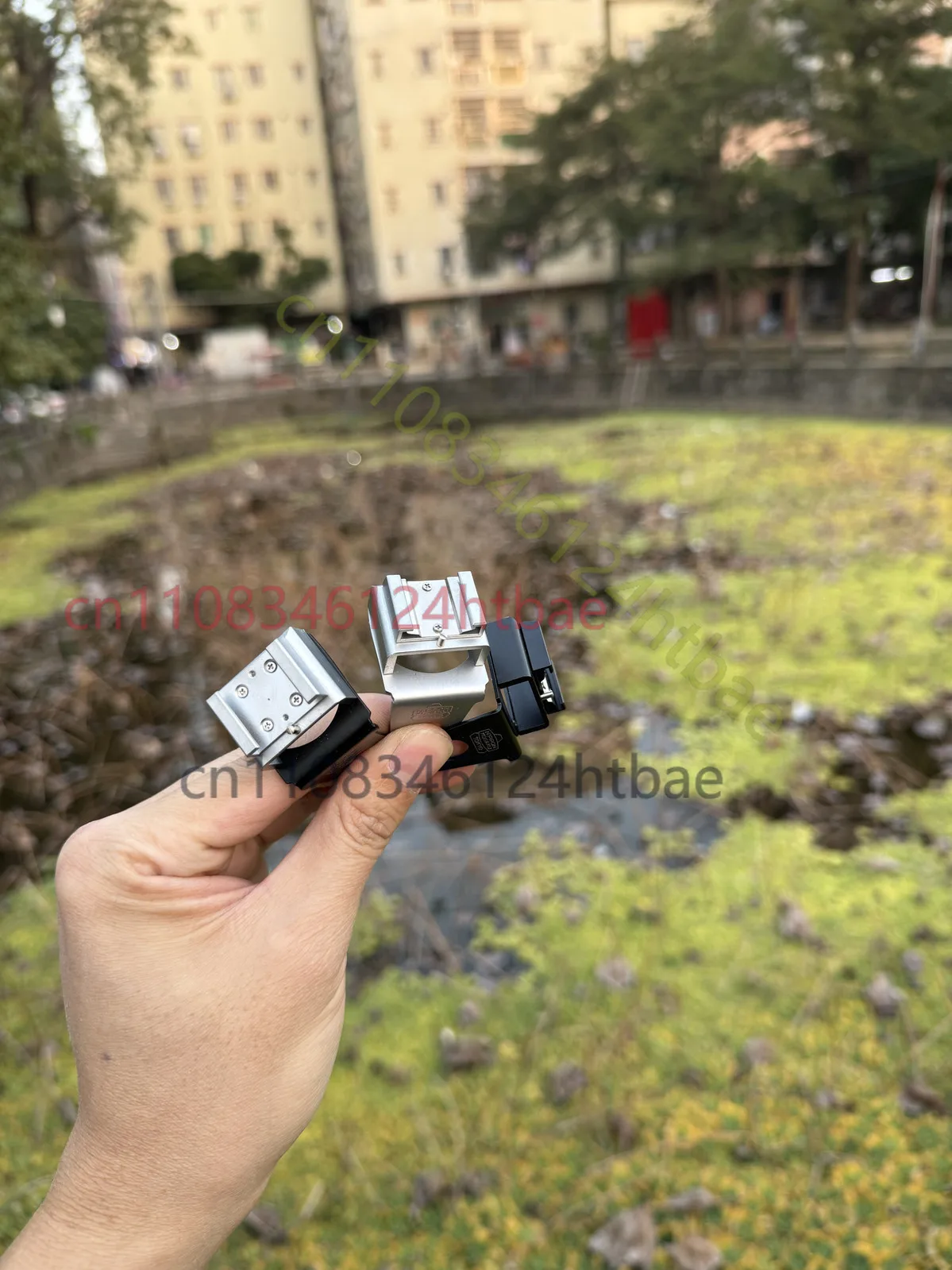 Zwart/zilveren metalen flitser - Hot Shoe Adapter recensie en prijs