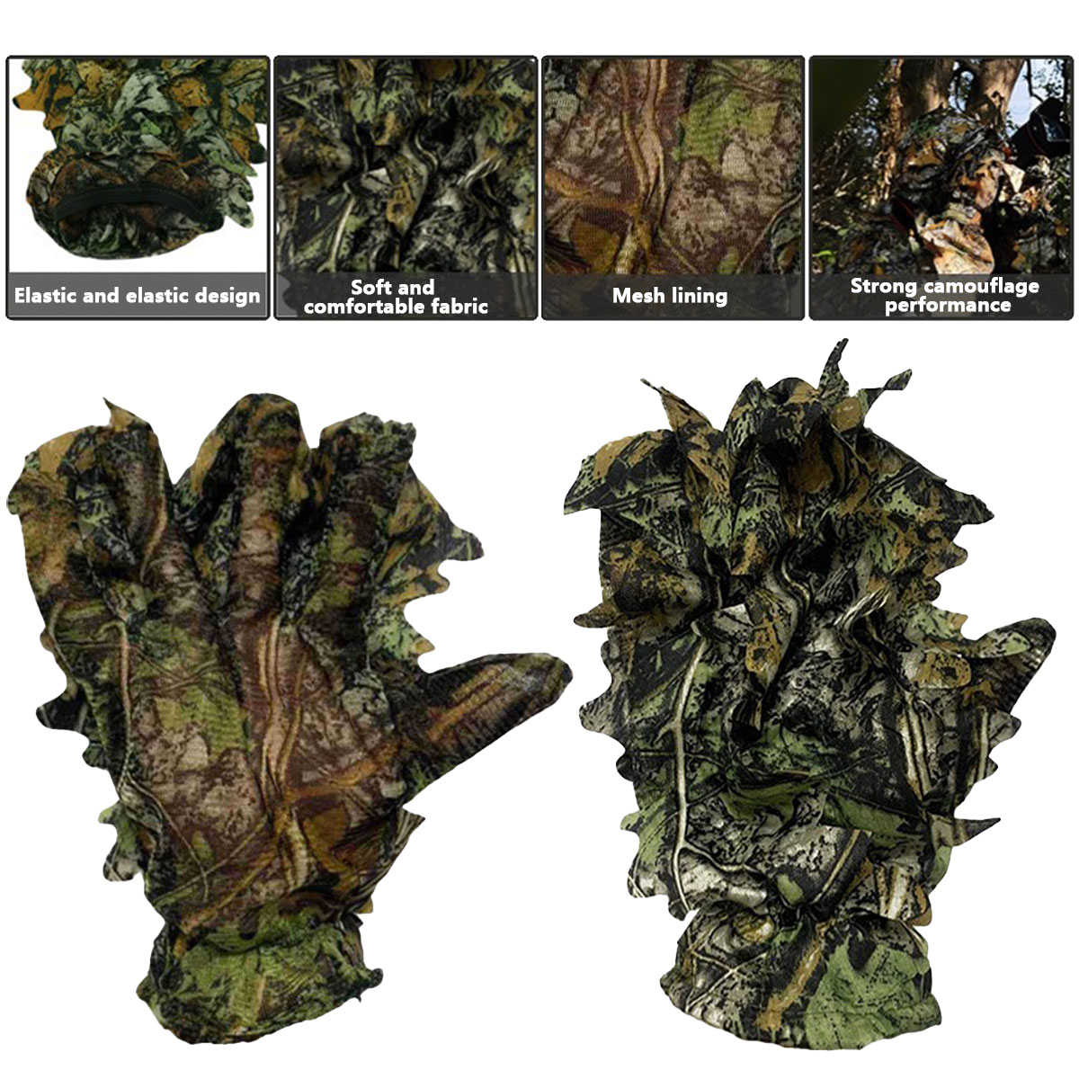 3D Camouflage Leaf-jacht hands - Photography Training recensie en prijs